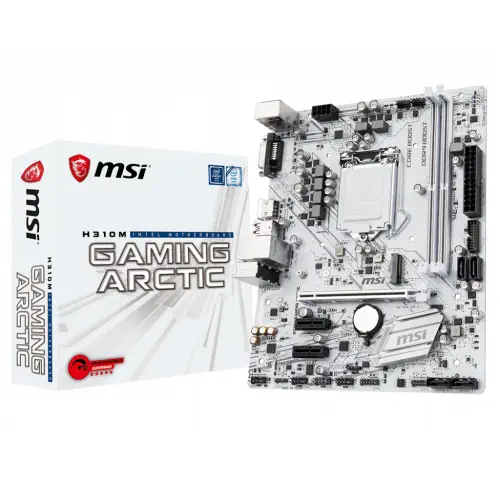 MSI H310M GAMING Arctic mATX Gaming (Oyuncu) Anakart