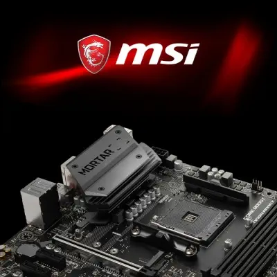 Msi B450M Mortar mATX Gaming Oyuncu Anakart