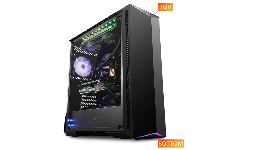 MSI MPG Gungnir 100 E-ATX Mid-Tower Gaming Kasa