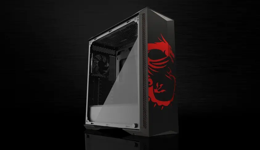 Msi Mpg Gungnir 100D Temperli Cam ATX Gaming Bilgisayar Kasası