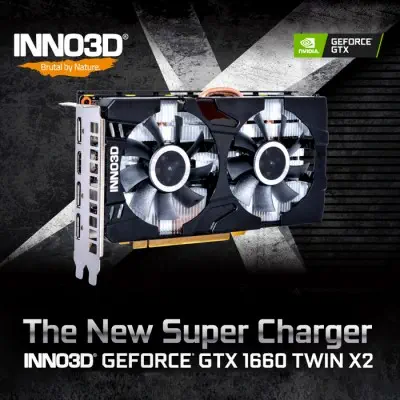 INNO3D GeForce GTX 1660 Twin X2 Gaming Ekran Kartı