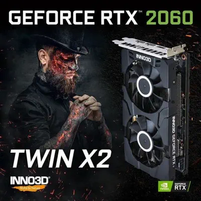 INNO3D GeForce RTX 2060 Twin X2 Gaming Ekran Kartı