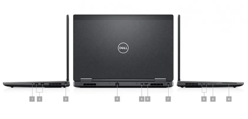 Dell WS Bora M7530 E-2186M 16GB 512GB 4GB P2000 Windows 10 İş İstasyonu