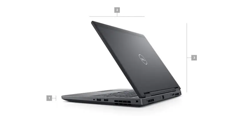 Dell WS Bora M7530 E-2186M 16GB 512GB 4GB P2000 Windows 10 İş İstasyonu