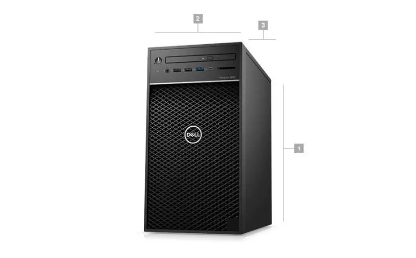 Dell WS Omega T3630 E-2136 16GB 1TB 256GB SSD 5GB P2000 Nvidia Quadro Windows 10 İş İstasyonu