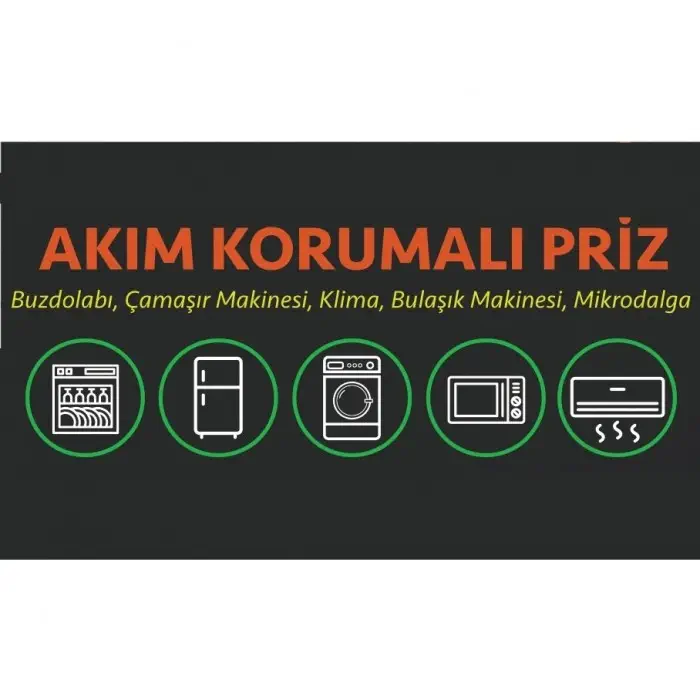 Frontline Fridge Guard Tekli Akım Korumalı Priz