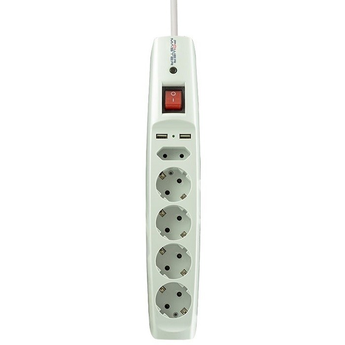 Powermaster PM-17594 Kablolu Akım Korumalı Priz