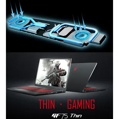 MSI GF75 8RD-202XTR Gaming Notebook