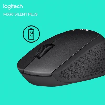Logitech M330 Silent Plus 910-004909 siyah Mouse