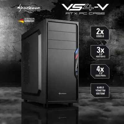 Sharkoon VS4-V Gaming Kasa