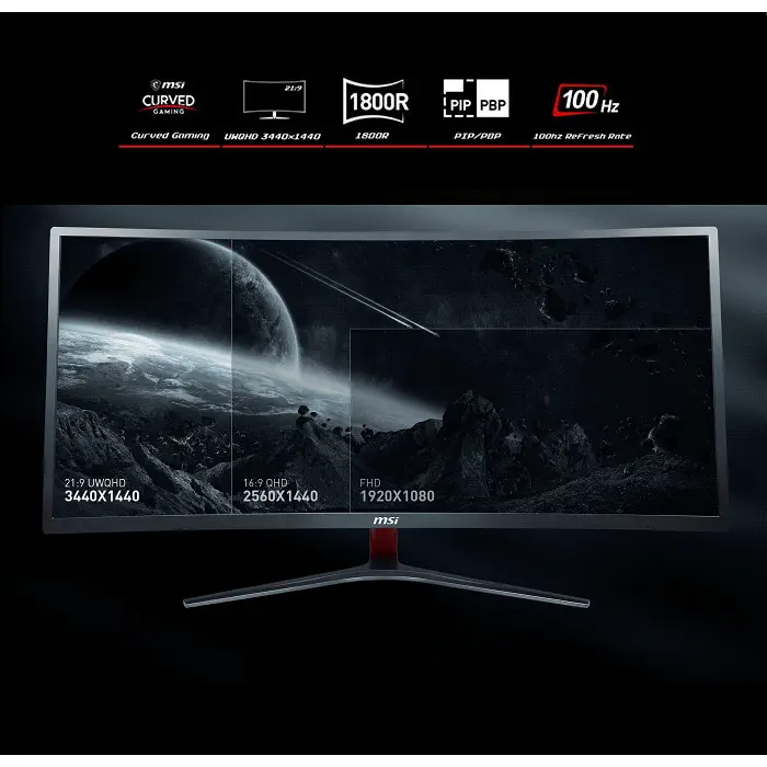 Msi Optix MAG341CQ Curved Gaming Monitör