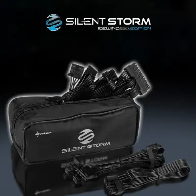Sharkoon SilentStorm Icewind Black 550W Power Supply