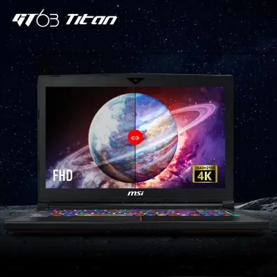 MSI GT63 Titan 8SG-034XTR Gaming Notebook