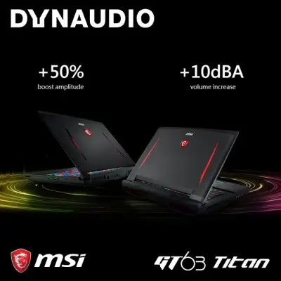 MSI GT63 Titan 8SG-034XTR Gaming Notebook