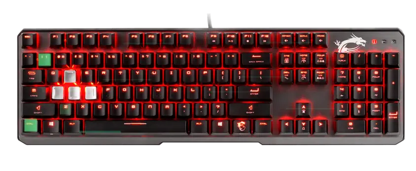 Msi Vigor GK60 Gaming Oyuncu Klavye