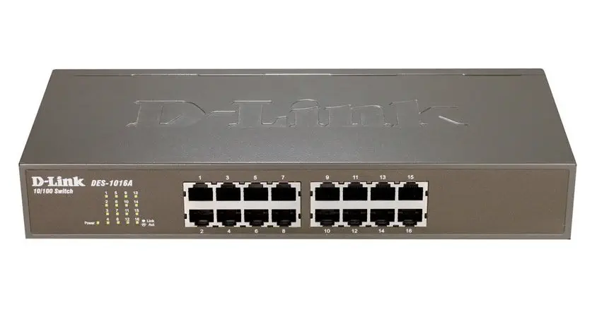 D-Link DES-1016A 16 Port 10/100 Mbps Switch