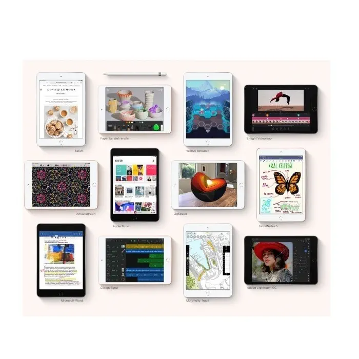 Apple iPad Mini 2019 64GB Wi-Fi + Cellular 7.9″ Gümüş MUX62TU/A Tablet