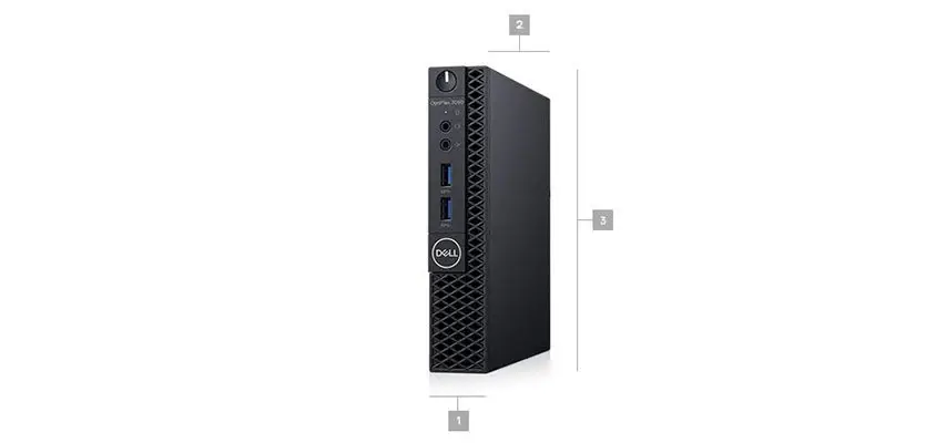 Dell OptiPlex 3060 Micro N004O3060MFF_U Mini PC