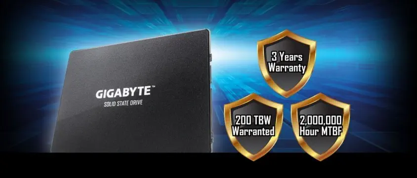 Gigabyte 480GB 2.5″ SATA 6 550/480 MB/s SSD Disk- GP-GSTFS31480GNTD