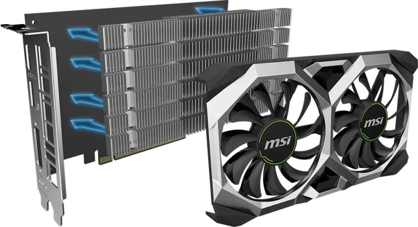 MSI GeForce GTX 1650 Ventus XS 4G OC Gaming Ekran Kartı 