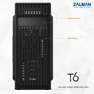 Zalman ZM-T6 Midi-Tower Kasa