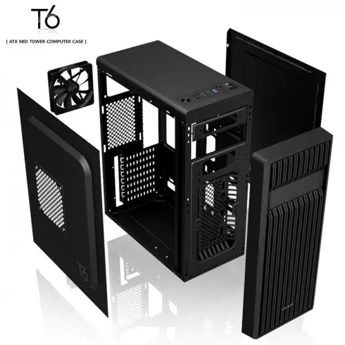 Zalman ZM-T6 Midi-Tower Kasa