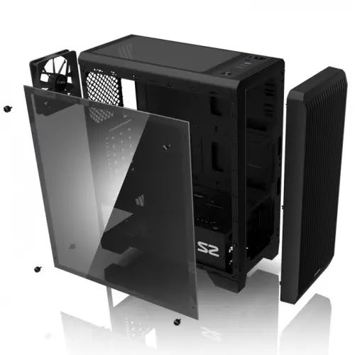 Zalman S2 Midi-Tower Gaming (Oyuncu) Kasa