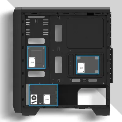 Zalman S2 Midi-Tower Gaming (Oyuncu) Kasa