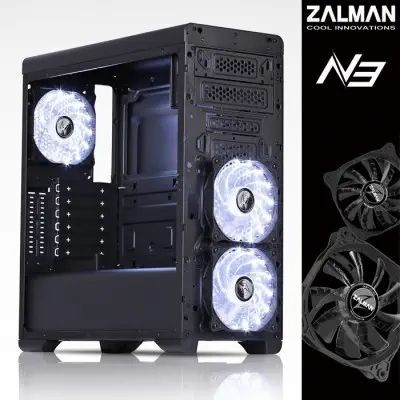 Zalman N3 Midi-Tower Gaming (Oyuncu) Kasa