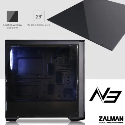 Zalman N3 Midi-Tower Gaming (Oyuncu) Kasa