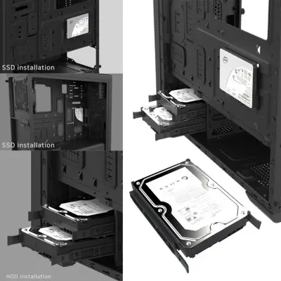 Zalman N3 Midi-Tower Gaming (Oyuncu) Kasa