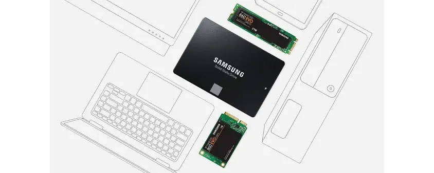 Samsung MZ-M6E500BW 860 Evo SSD Disk