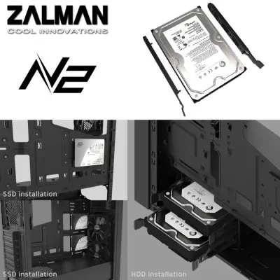 Zalman N2 Gaming Kasa