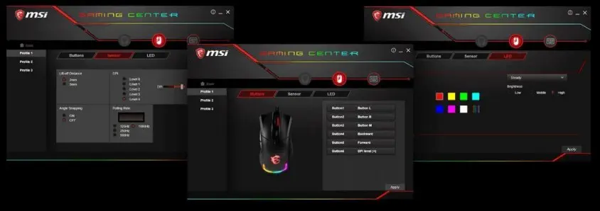 MSi Clutch GM50 Gaming Mouse