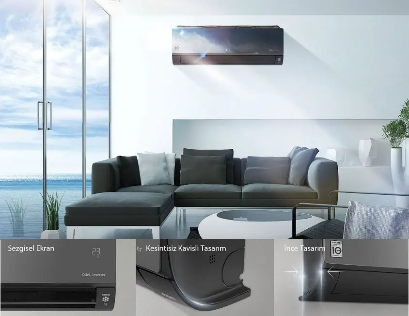 LG Artcool S3-M12JARZA 12.000 Btu Inverter Klima