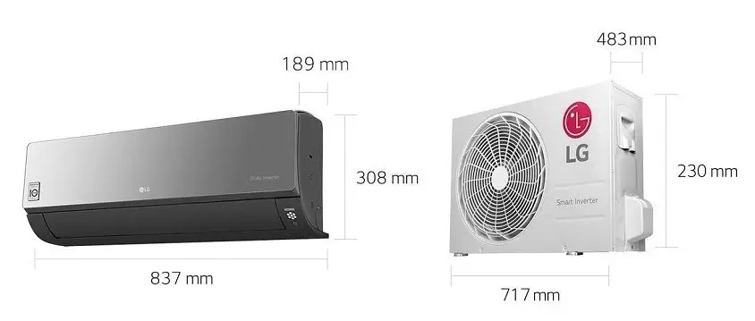 LG Artcool S3-M12JARZA 12.000 Btu Inverter Klima