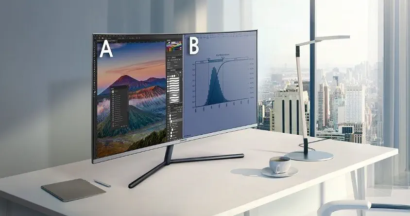 Samsung LU32R590CWMXUF 32 inç Curved Monitör