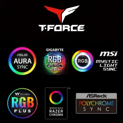 Team T-Force Night Hawk RGB TF1D416G4000HC18EDC01 Gaming Ram