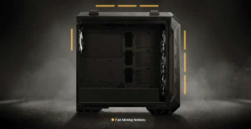 ASUS TUF Gaming GT501 E-ATX Mid-Tower Gaming Kasa