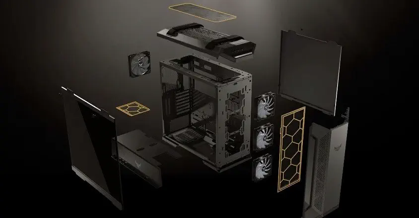 ASUS TUF Gaming GT501 E-ATX Mid-Tower Gaming Kasa