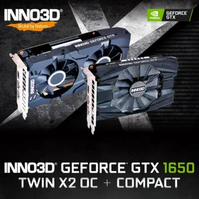 INNO3D GeForce GTX 1650 Compact Gaming Ekran Kartı
