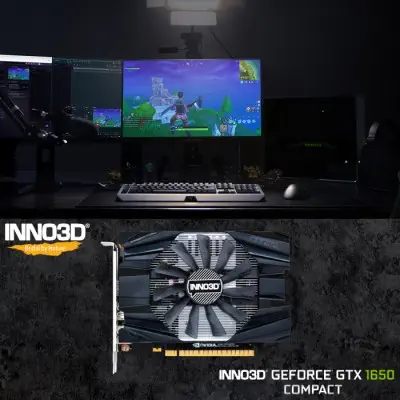 INNO3D GeForce GTX 1650 Compact Gaming Ekran Kartı