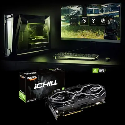 INNO3D GeForce RTX 2070 Ichill X3 Jekyll Gaming Ekran Kartı