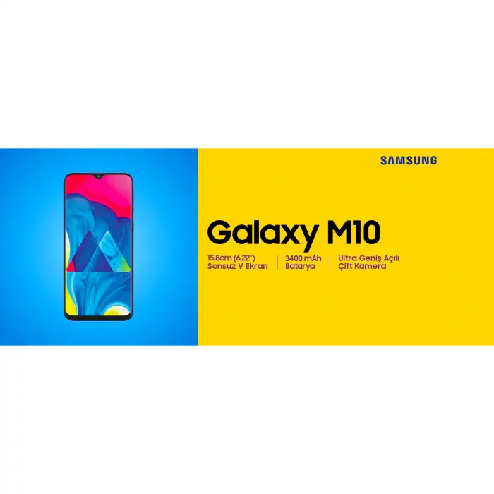 Samsung Galaxy M10 M105 16GB Siyah Cep Telefonu