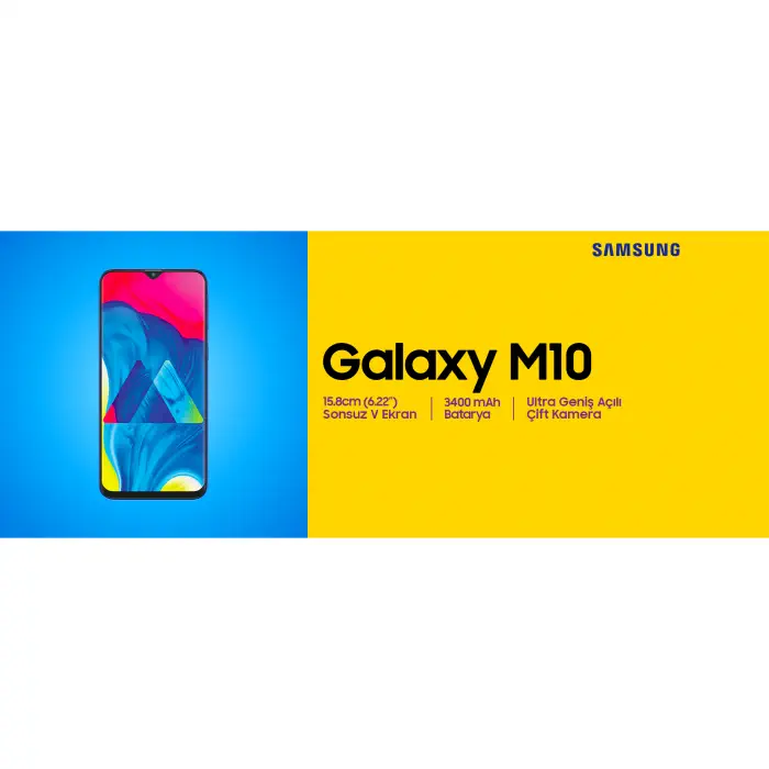 Samsung Galaxy M10 M105 16GB Mavi Cep Telefon