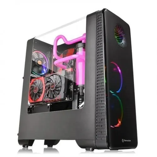 Thermaltake View 28 RGB Riing Edition CA-1H2-00M1WN-01 Midi-Tower Gaming (Oyuncu) Kasa