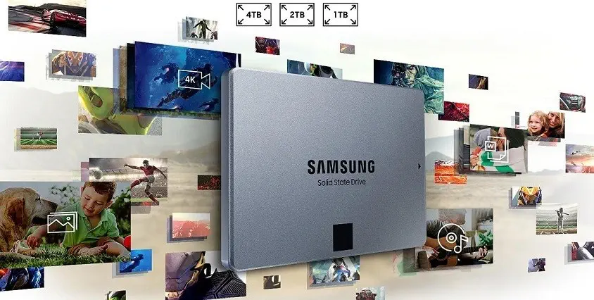 Samsung 860 QVO MZ-76Q4T0BW 4TB SSD Disk
