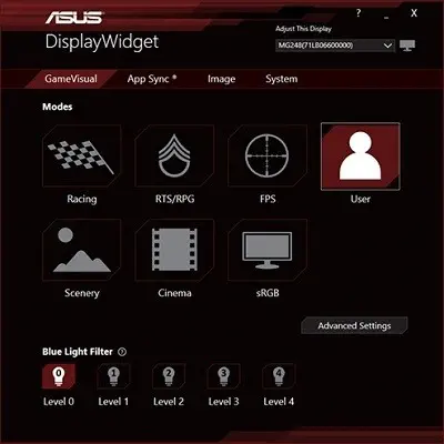 Asus MG248QE 1ms 144Hz HDMI DP 24″ Full HD Gaming(Oyuncu) Monitör