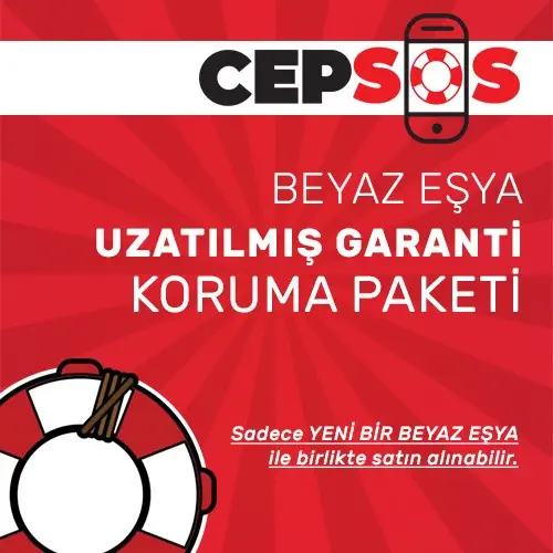 Cepsos Büyük Beyaz Eşya ve Klima Uzatılmış Garanti Paketi - 1 Yıl (10.001 - 12.500 TL)