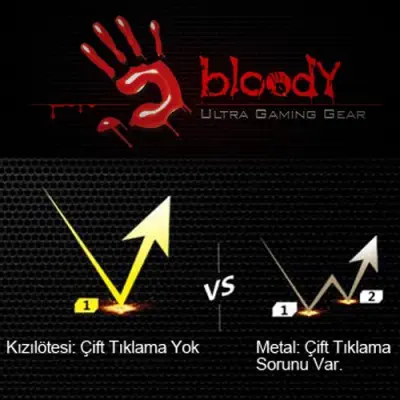 Bloody R80A Siyah Kablosuz Gaming Mouse